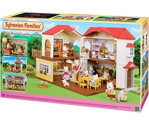 Sylvanian Families 5302 Maison de ville avec lumière - Maison de poupée, multicolore