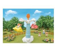 SYLVANIAN FAMILIES - 5334 - Le manège volant des bébés - La crèche, l'école
