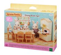 Sylvanian Families 5340 Dining Room Set, Multicolor & 5338 Children's Bedroom Se