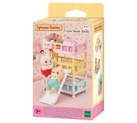 Sylvanian Families - 5741 Lits Superposés Triple - Accessoires Maison De Poupée