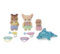 Sylvanian Families - 5749 Nursery Friends - Pool Fun Trio - Dollhouse Playsets