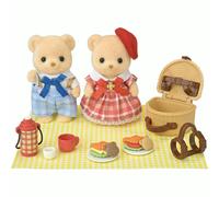 Sylvanian Families - Poupée - Le pique-nique gourmand des Ours Biscuit - Multicolore