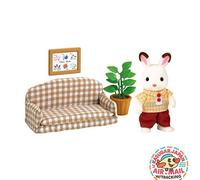 Sylvanian Families Calico Critters Chocolate Rabbit Father DF-07 EPOCH fm Japan