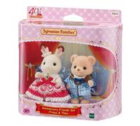 Sylvanian Families - Ensemble d'amis d'anniversaire Freya et Theo - Epoch