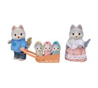 Sylvanian Families – Set de 5 figurines La famille Husky – Jouet 3 ans+ (5636)