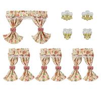 Sylvanian Families EPOCH Sylvanian Families EPOCH Furniture [Ensemble de rideaux d'abat-jour] Moustique - Certifié 627 ST Mark, pour enfants de 3 ans et plus, jouet, maison de poupée