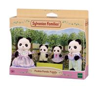 Epoch Figurines - Sylvanian Families La famille Panda - Set 4 figurines - 3 ans+ - 5529