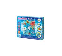Aquabeads Coffret La vie aquatique – Perles qui collent avec de l'eau – Bleu – 4 ans+