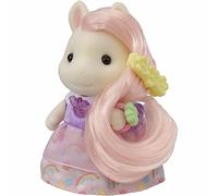 SYLVANIAN Families - La Coiffeuse de la Fille Poney - 5704 - Figurines Prêt à Jouer - Mini Poupées Multicolore