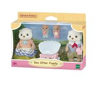 Sylvanian Families - La Famille Loutre de mer -Figurines Animaux Miniatures - 5803