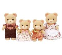 Sylvanian Families - La famille Ours - Set 4 figurines - Plongez dans l'univers de la famille Sylvanian - Figurines animaux miniatures - Jouet enfant 3 ans et + - 5059