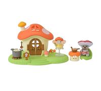 Sylvanian Families - La Maison Champignon - 2 Figurines incluses - Plongez dans l'univers des Sylvanian Families - Figurines Miniatures - Jouet Enfant 3 Ans et + | 5859
