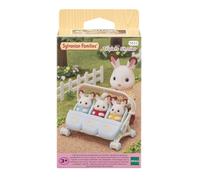 SYLVANIAN FAMILIES La poussette triple Pour Enfant - Le village