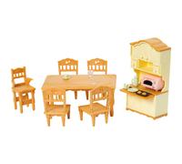 Sylvanian Families - Set salle à manger 5340 - +15 accessoires - Jouet enfant 3 ans+