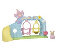 Sylvanian Families - L'aire de Jeu des bébés - 5745 - La crèche - Mini Poupées, Blanc