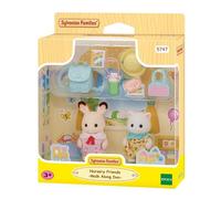 2 Figurines Sylvian Families Le duo des bébés en promenade