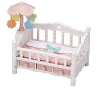 Sylvanian Families - Le lit de bébé et mobile - 5534 - Meubles et Accessoires Poupée - Mini Poupées