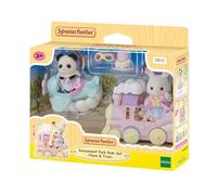 Mini-figurines - SYLVANIAN FAMILIES - Le petit train des nuages - Dès 3 ans