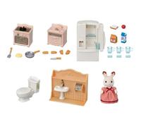 Sylvanian Families - Le Set D'ameublement Cosy Cottage Et Maman