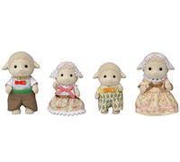Sylvanian Families - Le Village - La famille Mouton - 5619 - Famille 4 figurines - Mini Poupées, Taille unique