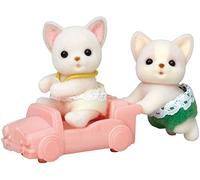 Sylvanian Families - Le Village - Les jumeaux Chihuahua - 5431 - Jumeaux et Bébés - Mini Poupées