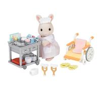 SYLVANIAN FAMILIES - Le Village - L'Infirmière et Accessoires - 5094 - Santé - Mini Poupées Multicolore