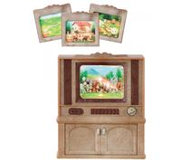 Sylvanian Families - Meubles Et Accessoires Le Meuble Télévision Couleur