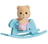 Sylvanian Families Minibox Bär auf Schaukelpferd Baby, Babybär, Schaukel, Pferd, Mini Boxen, 5199
