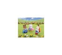 Sylvanian Families - Les amies de la crèche - Set 3 figurines et 3 accessoires - Plongez dans l'univers de la famille Sylvanian - Figurines animaux miniatures - Jouet enfant 3 ans et + - 5262
