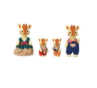 Sylvanian Families – Pack 4 figurines La famille Girafe – Dès 3 ans – 5639