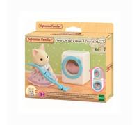 SYLVANIAN FAMILIES Set de lave et nettoyage de chat Flora