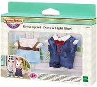 SYLVANIAN FAMILIES Set Robes De Soirée Dress Up Azzurro Blu Original Epoch 6019