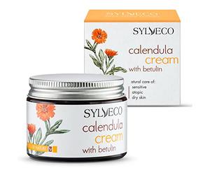 SYLVECO Bouleau - Calendula - Crème de jour pour peaux mixtes avec bétuline - Crème visage pour peaux sèches et impures - Cosmétique naturel pour le visage et le cou - Taille 50 ml.