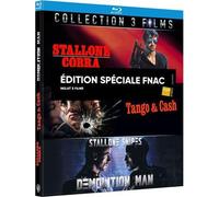 Sylvester Stallone - Collection 3 Films : Cobra + Demolition Man + Tango & Cash - Exclusivité Fnac - Blu-Ray