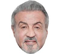 Sylvester Stallone (Goatee) Big Head. Masque plus grand que nature.