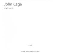 Sylvia Alexandra Schimag (Stimme) - John Cage: Empty Words