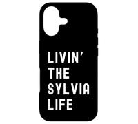 Sylvia Vivant la Vie de Sylvia Nom Amusant Coque pour iPhone 17