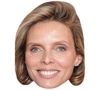 Sylvie Tellier (Smile) Big Head. Masque Plus Grand Que Nature.