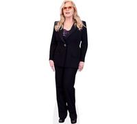 Sylvie Vartan (Black Suit) Silhouette en carton Taille Mini