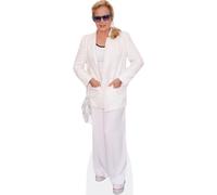 Sylvie Vartan (White Suit) Silhouette en carton Taille Mini