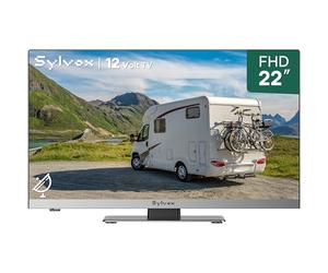 SYLVOX 22 Pouces 12V TV avec Lecteur DVD intégré - 1080P