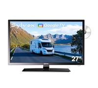 SYLVOX 27" Smart Google 12V TV pour Camping Cars, Lecteur DVD - 1080P