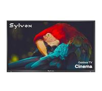 SYLVOX 65" Outdoor TV 120 Hz, Mini-LED QLED 4K Google Smart TV Extérieur, Antireflet, 2000nits Haute Luminosité pour en Extérieur, Étanche IP55, Dolby Atmos & Vision, Double 30W, HDMI 2.1 (Cinema)