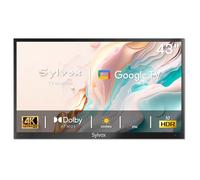 Sylvox Deck pro 3.0-TV Extérieur 43”(109cm)-Google TV-Luminosité 1000Nits-Dolby Atmos-IP56 Étanche-Wi-FI DVB-T2/S2 Google Assistant