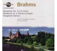 BRAHMS/CGB/HAITINK - Brahms : Symphonie n° 4 - Variations sur un thème de Haydn - Danses hongroises