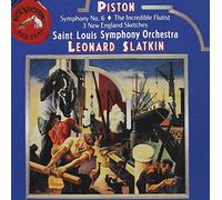 Piston – Sym No 6 / The Incredible Flutist / 3 New England Sketches – RCA