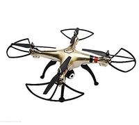 Syma Nouveau Produit X8HC FPV avec 0.3MP 2.4G 4CH 6 Axe RC Quadcopter RTF (X8c Gold).