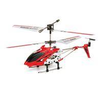 Syma S107g 3ch Anti-Collision Anti-Chute Infrarouge Mini Hélicoptère Télécommandé Avec Gyro Toys Rtf ( Red Variant )