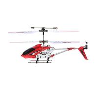 Syma S107G Mini 3 Canaux Infrarouge RC Hélicoptète avec Gyroscope Double Protection Rouge