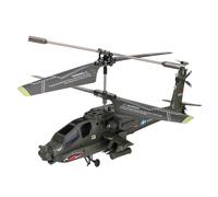 Syma S109g 3.5ch Bête Rc Hélicoptère Rtf Ah-64 Militaire Modèle Enfants Jouet